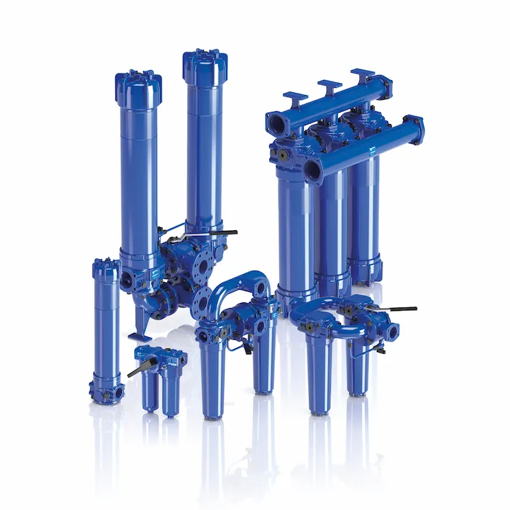 Filtres en ligne basse et moyenne pression