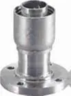 Bride fixe EN 1092-1 PN 10/16 - insert fileté avec douille pré-sertie