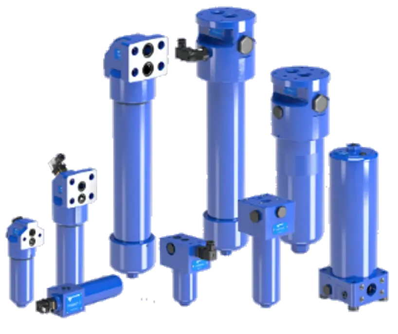 Filtres flasqués sur blocs